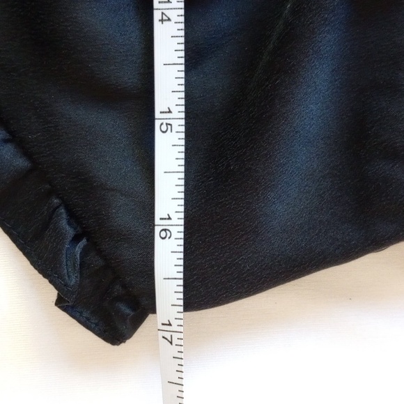 Rowie The Label Lola Silk Midi Slip Dress S Noir Black - Picture 7 of 10